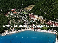 Rabac na P&oacute;łwyspie Istria. Rabac jest położone na brzegu Adriatyku pomiędzy Pulom a Rijeką. To mała, kameralna miejscowość wczasowa. Chorwacja.